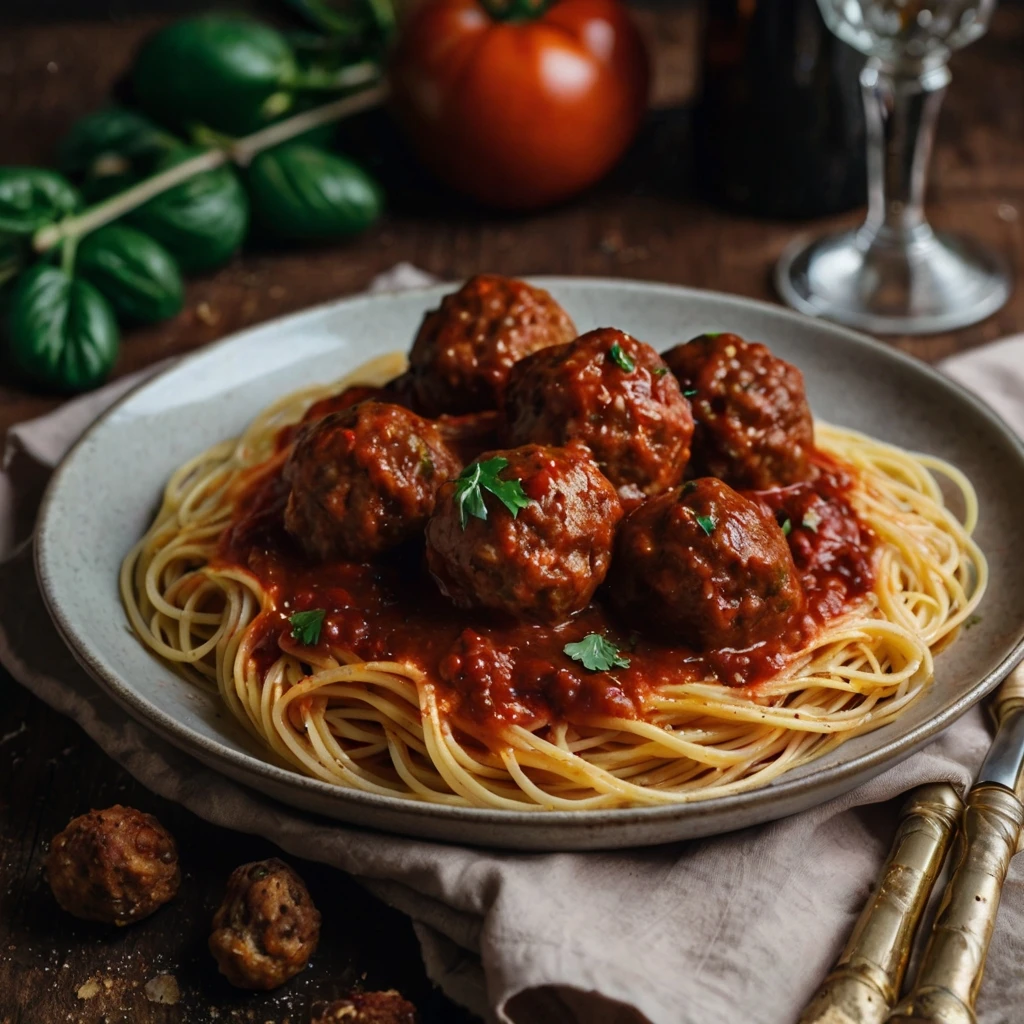 Spaghetti with Meatballs