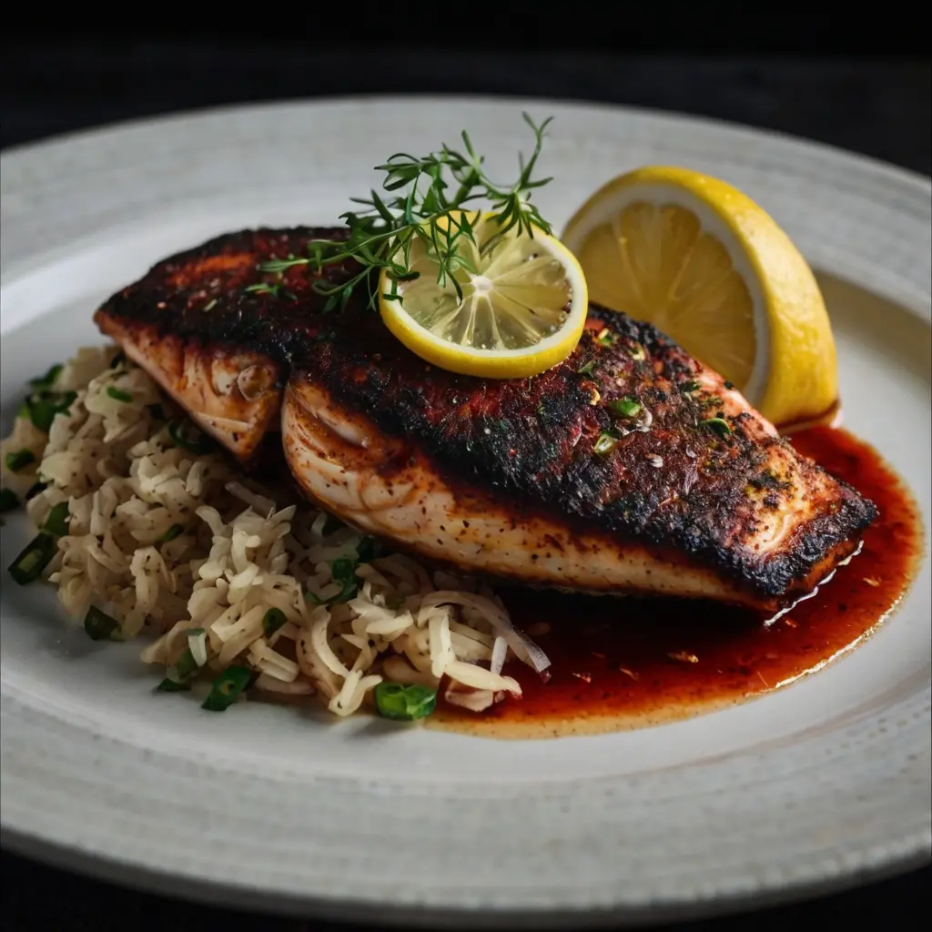 Blackened Red Snapper