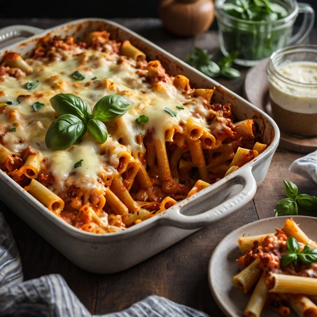 Cheesy Baked Ziti