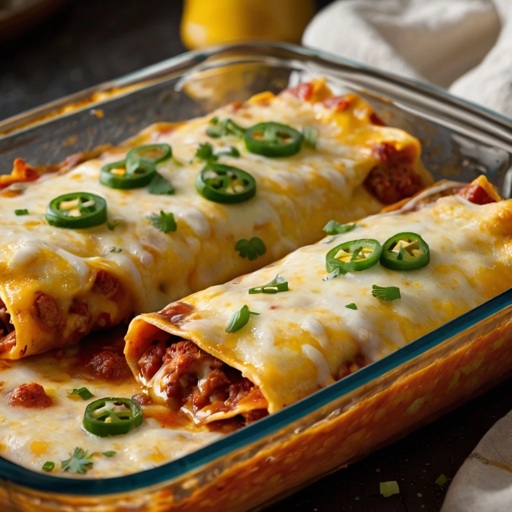 Cheesy Enchiladas