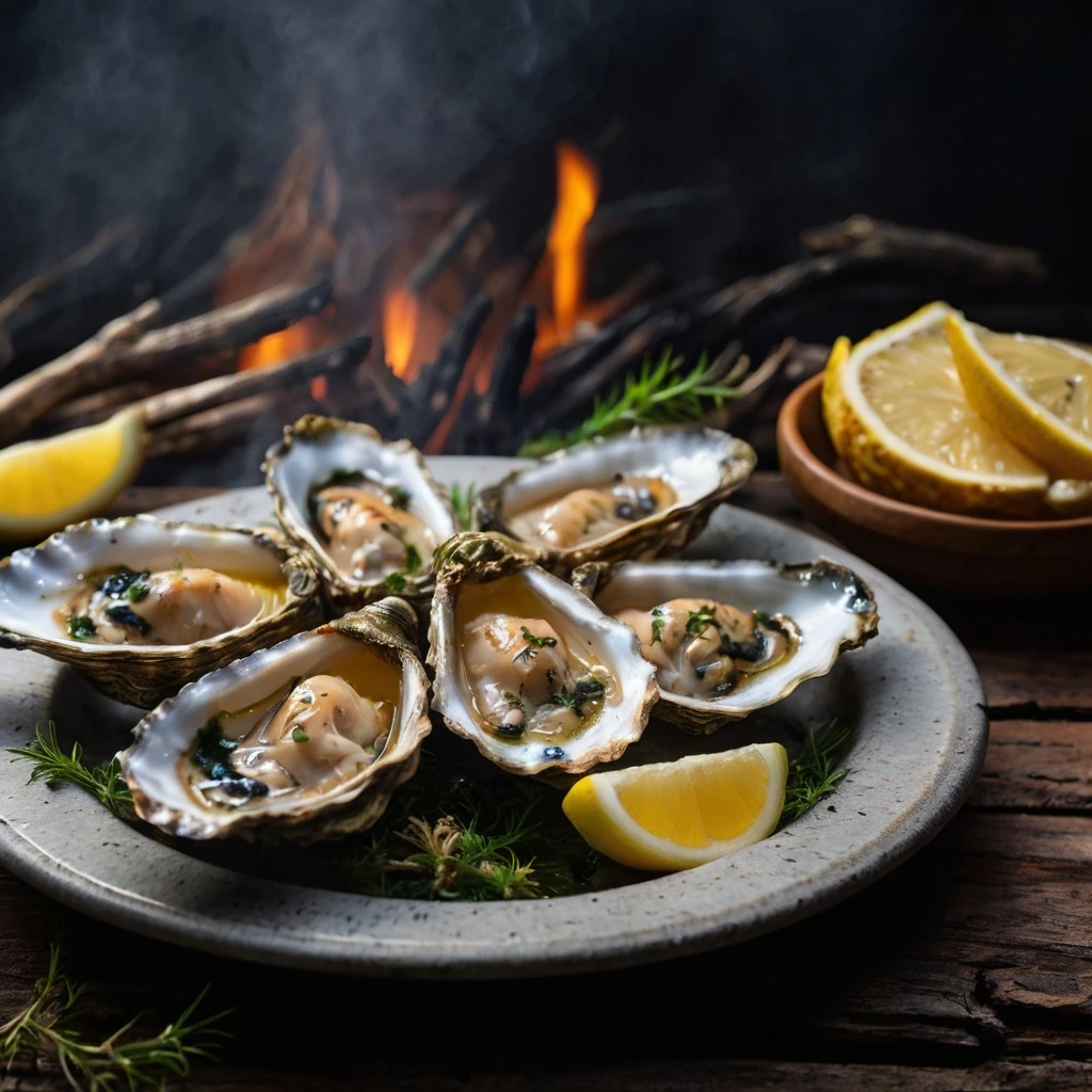 Grilled Oysters