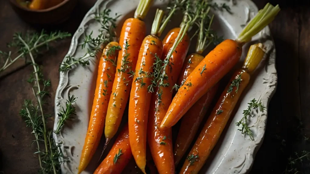 Honey-Glazed Carrots with Thyme