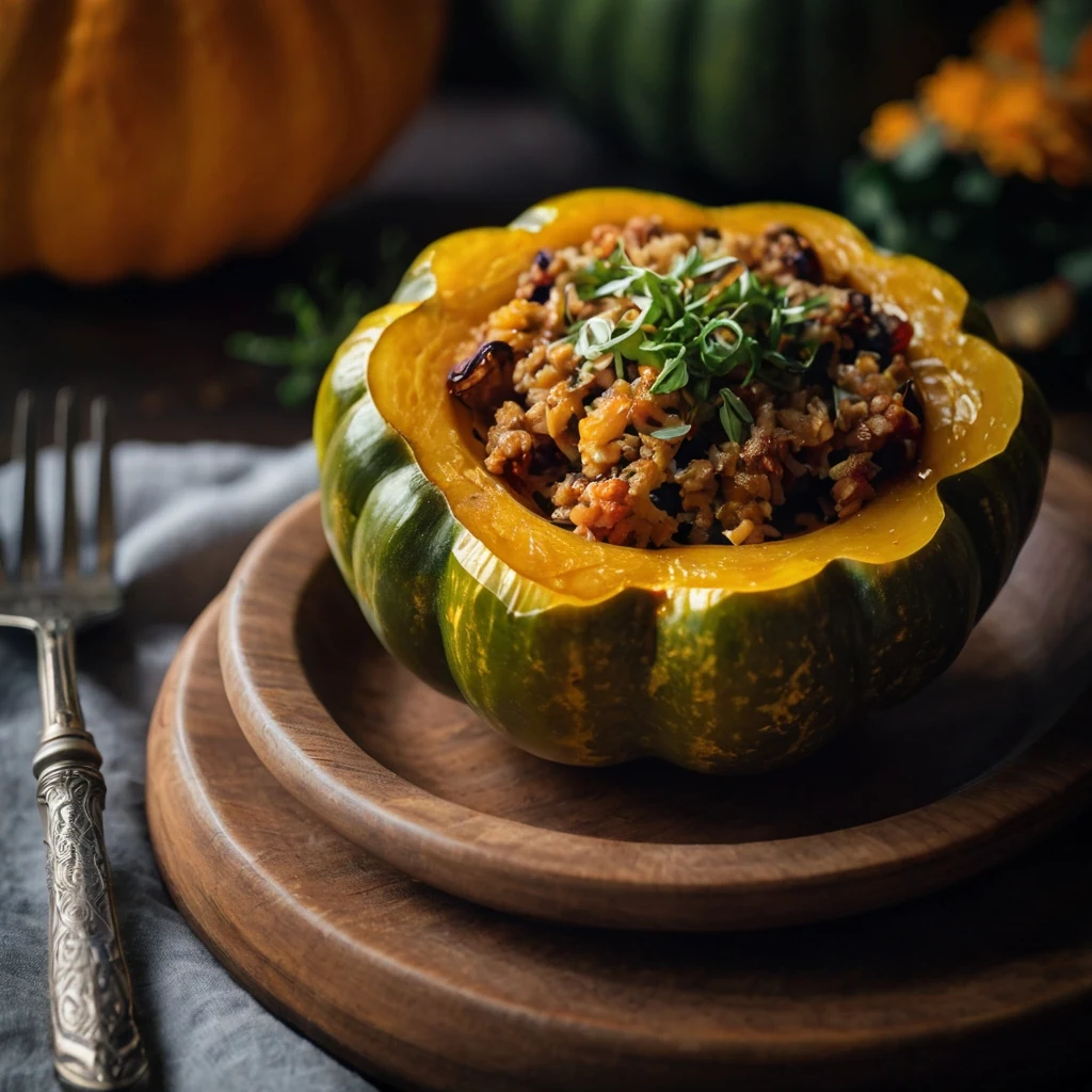 Stuffed Acorn Squash