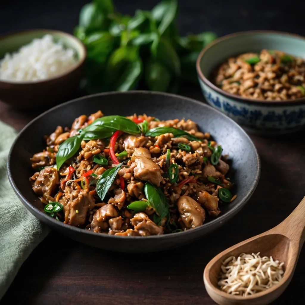 Thai Basil Chicken (Pad Krapow Gai)